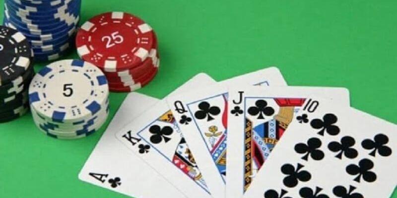 Hình thành thùng phá sảnh trong poker